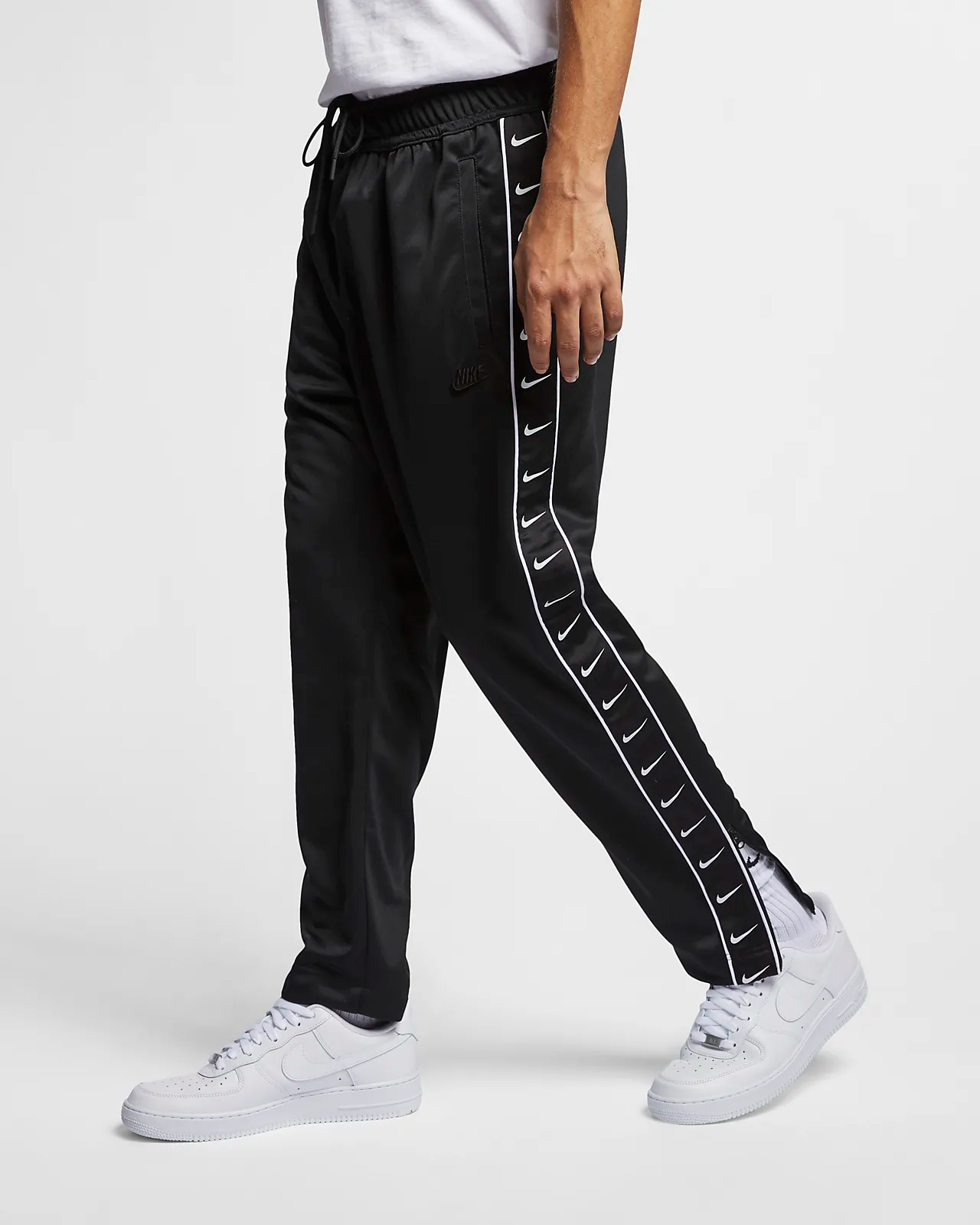 Now Available Nike Sportswear Basketball Tape Logo Pants Sneaker Shouts